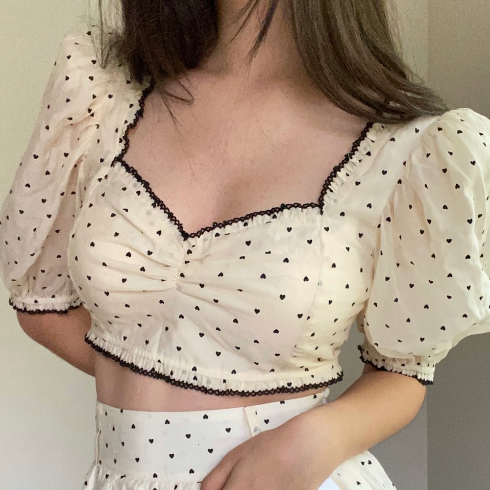 For love and lemons Eden heart top